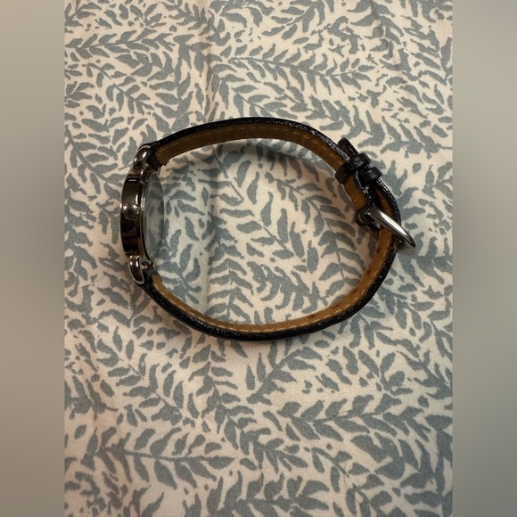 Coach Vintage Black Leather Strap Watch - Picture 7 of 7